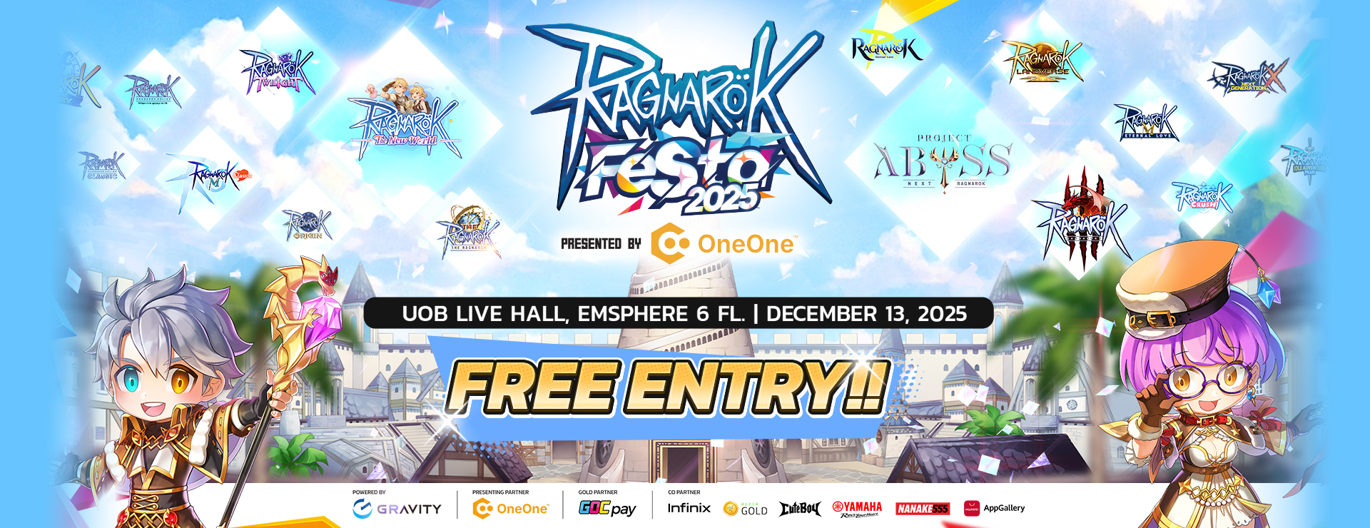 라그나로크의 글로벌 게임 & e스포츠 축제! : RO Festa 2025