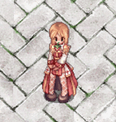 의상 입에무는 딸기