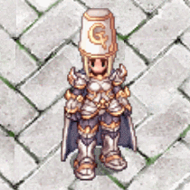 의상 심연의 투구(흰색)